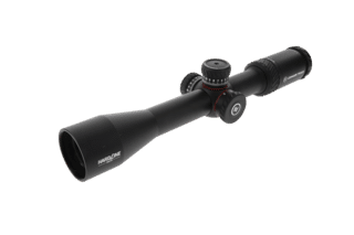 Crimson Trace Hardline Riflescope features a 3-12x magnification and 42mm objective with MR1 MOA reticle